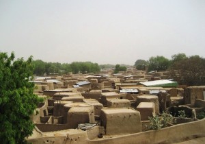 Rooftops in a Village