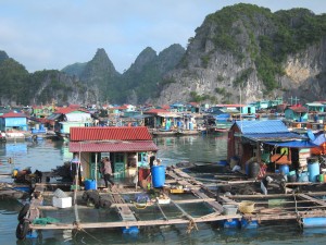 Halong Bay fishing village